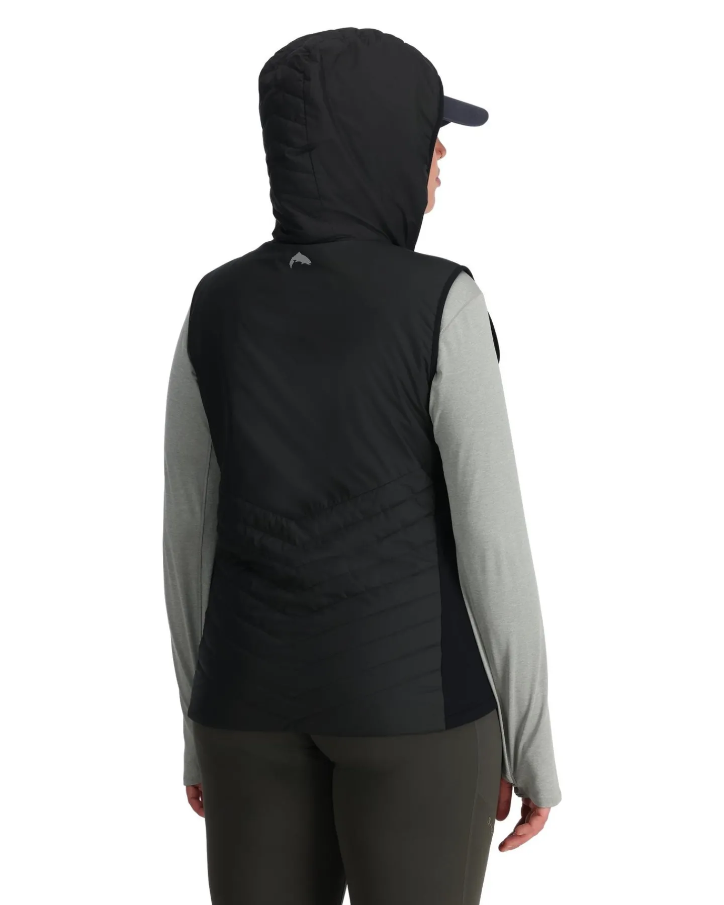 Best Simms Fishing Women's Fall Run Hybrid Hooded Vest