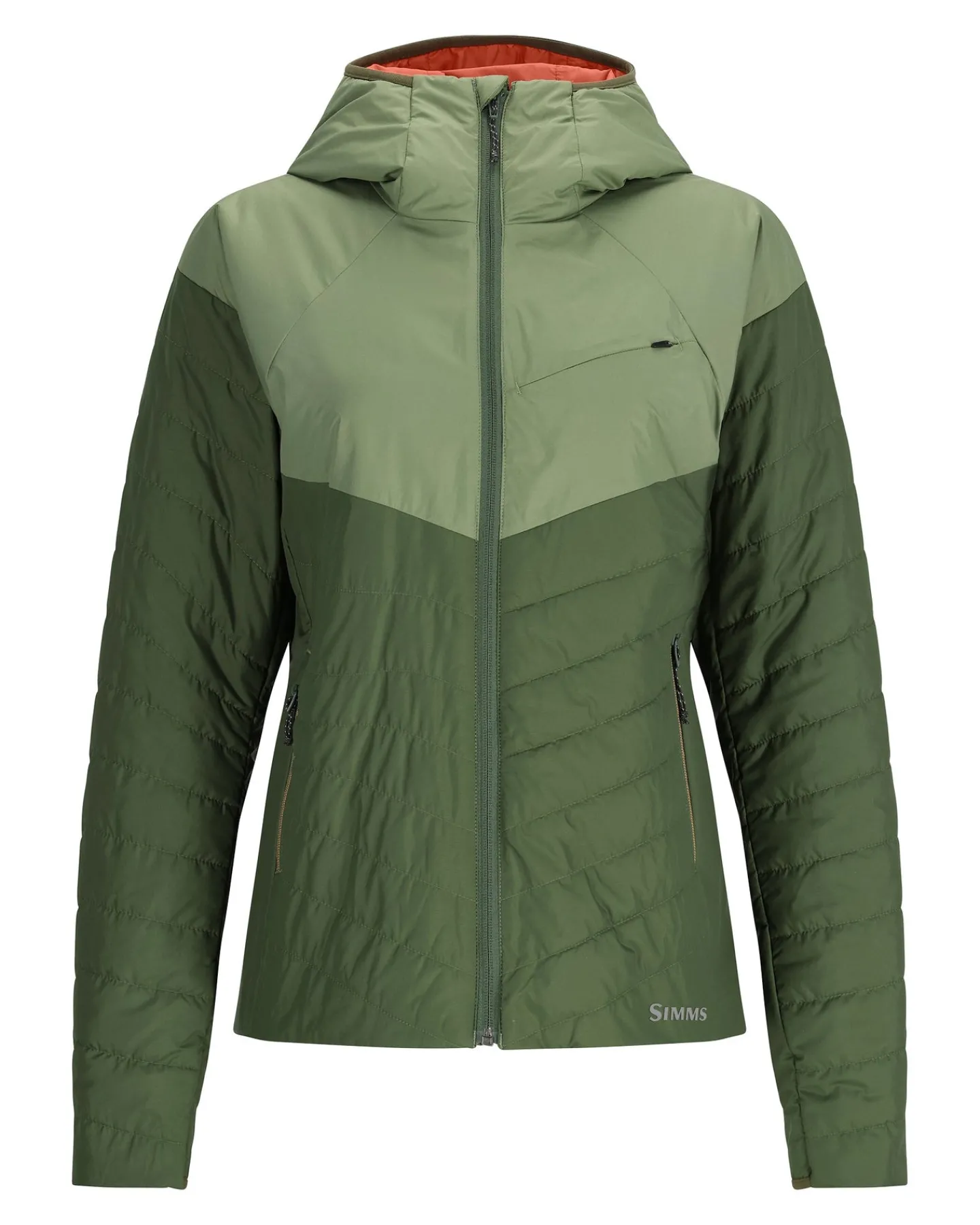 Outlet Simms Fishing Women's Fall Run Insulated Hoody Dark Clover/Riffle Green