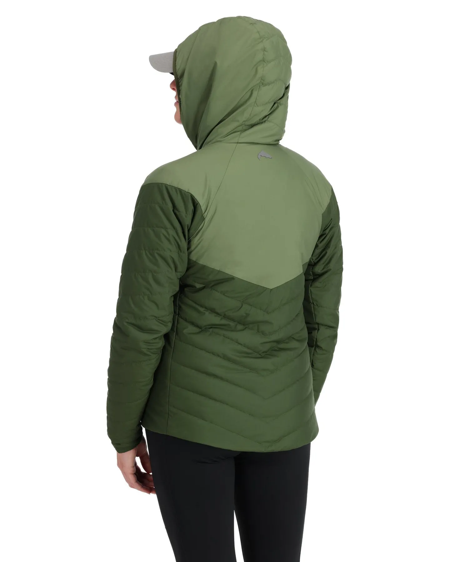 Outlet Simms Fishing Women's Fall Run Insulated Hoody Dark Clover/Riffle Green