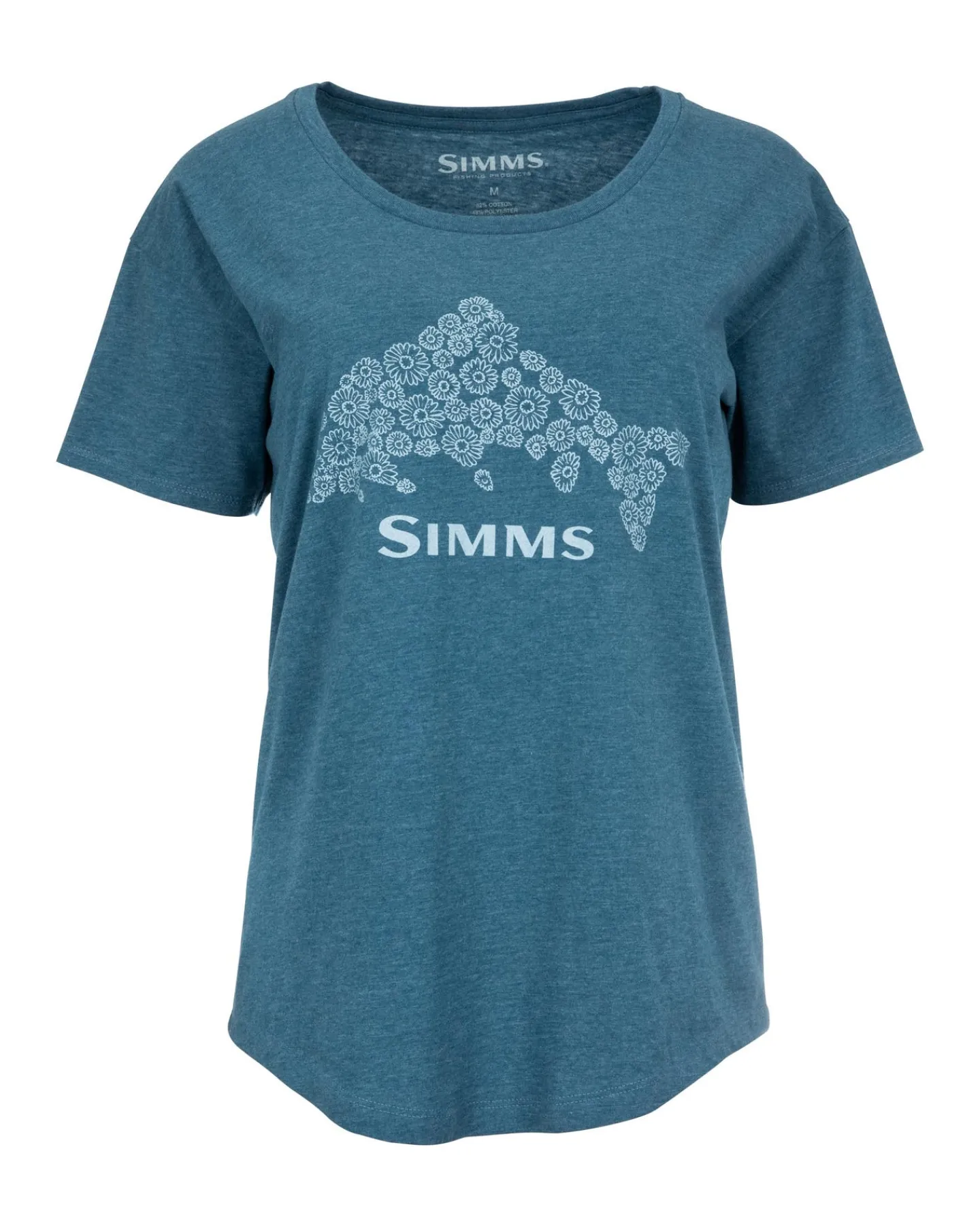 Outlet Simms Fishing Women's Floral Trout T-Shirt