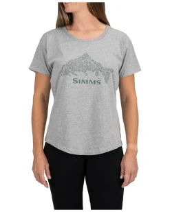 Outlet Simms Fishing Women's Floral Trout T-Shirt