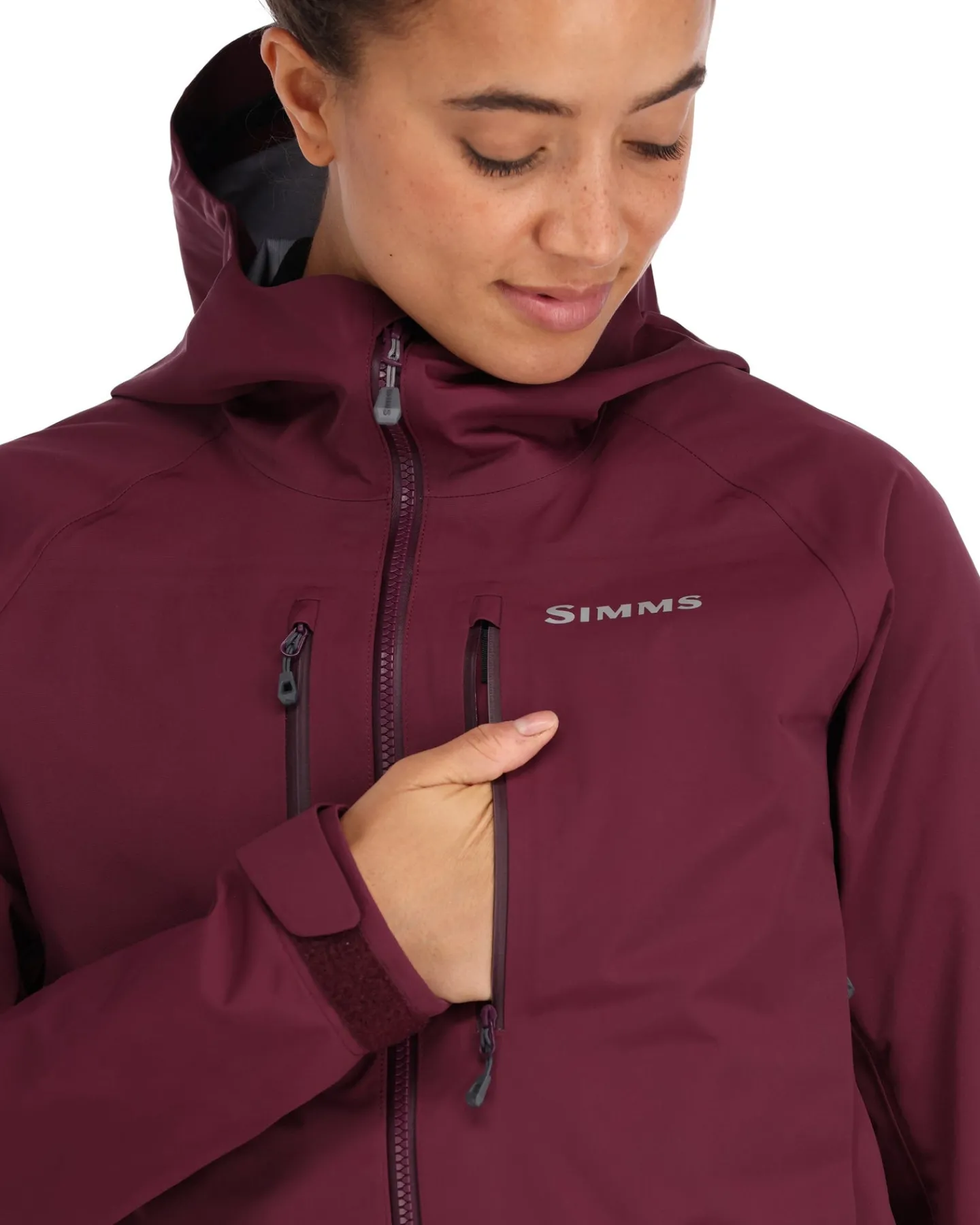 Simms Fishing Women's Freestone® Fishing Jacket Mulberry
