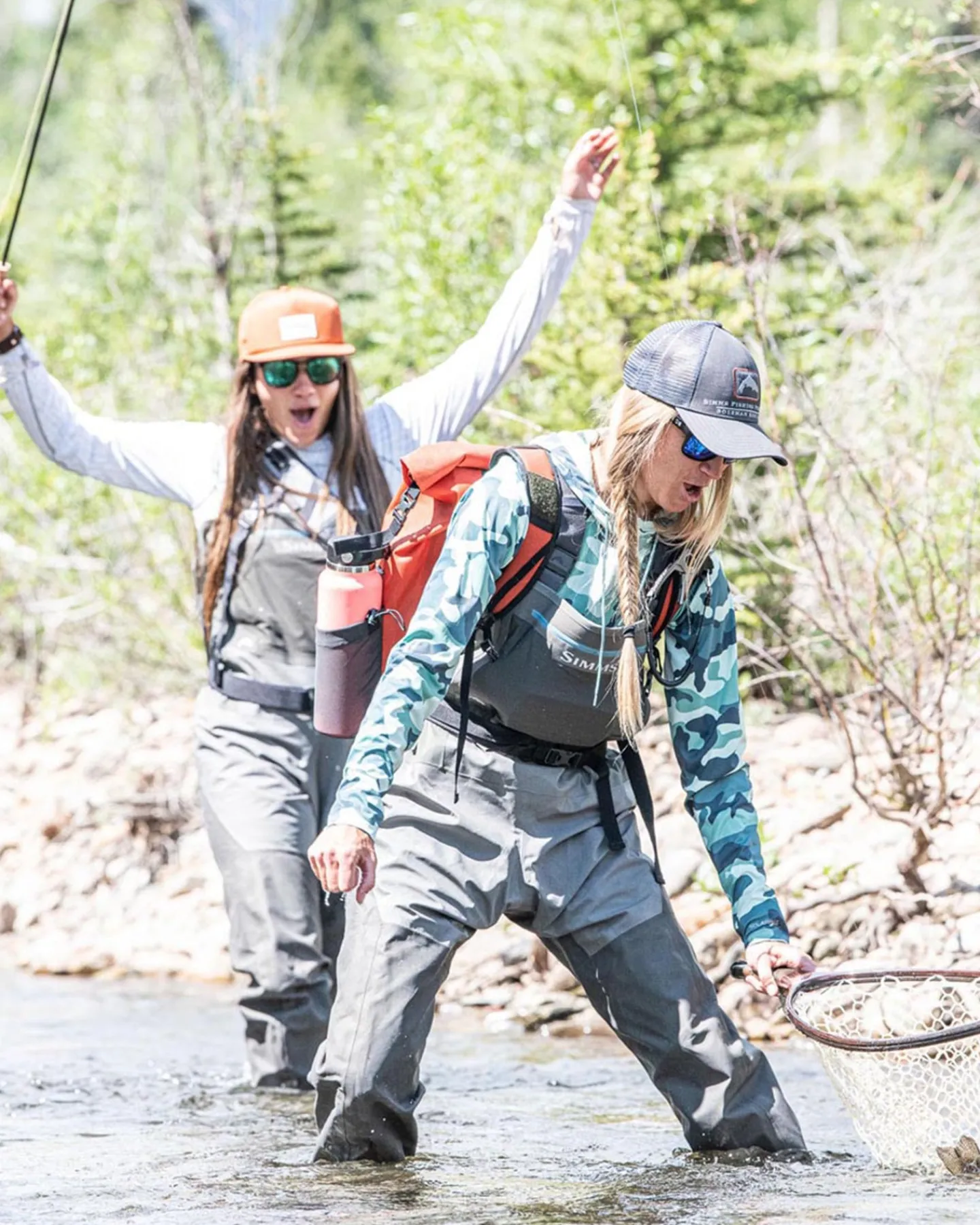 Simms Fishing Women's G3 Guide Stockingfoot Gunmetal