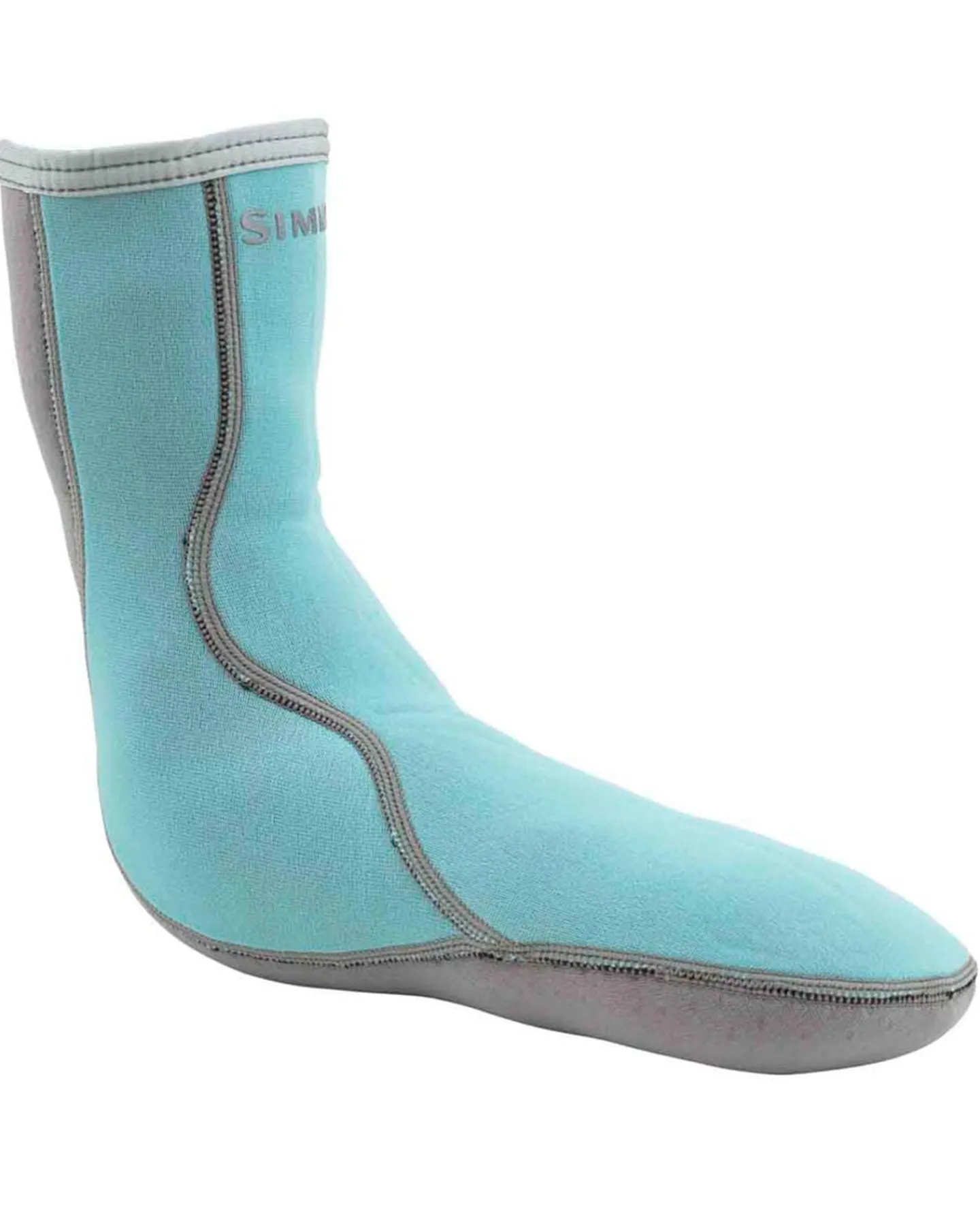 Hot Simms Fishing Women's Neoprene Wading Socks Aqua