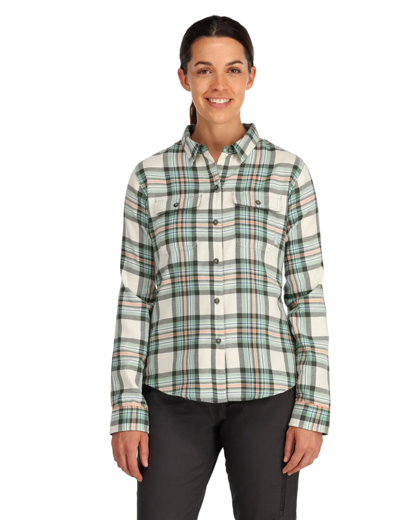Discount Simms Fishing Women's Santee Flannel Shirt