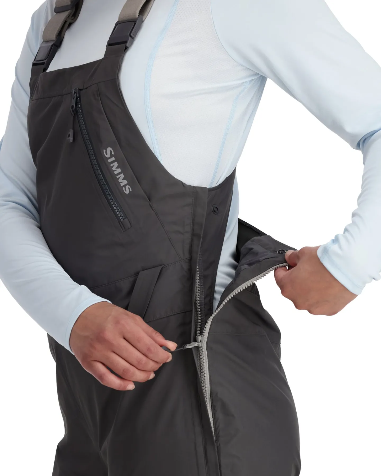 Sale Simms Fishing Women's Simms Challenger Fishing Bib Slate