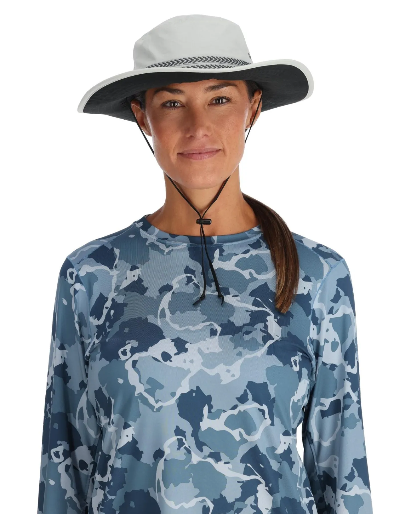 Clearance Simms Fishing Women's Solar Sombrero Sterling