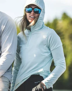 Sale Simms Fishing Women's SolarFlex® 1/4 Zip Hoody