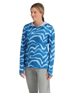 Sale Simms Fishing Women's SolarFlex® 1/4 Zip Hoody