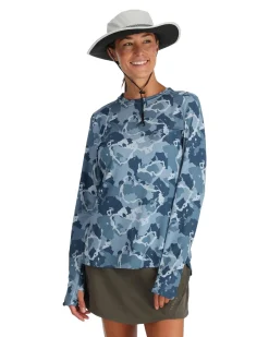 New Simms Fishing Women's SolarFlex® Crew