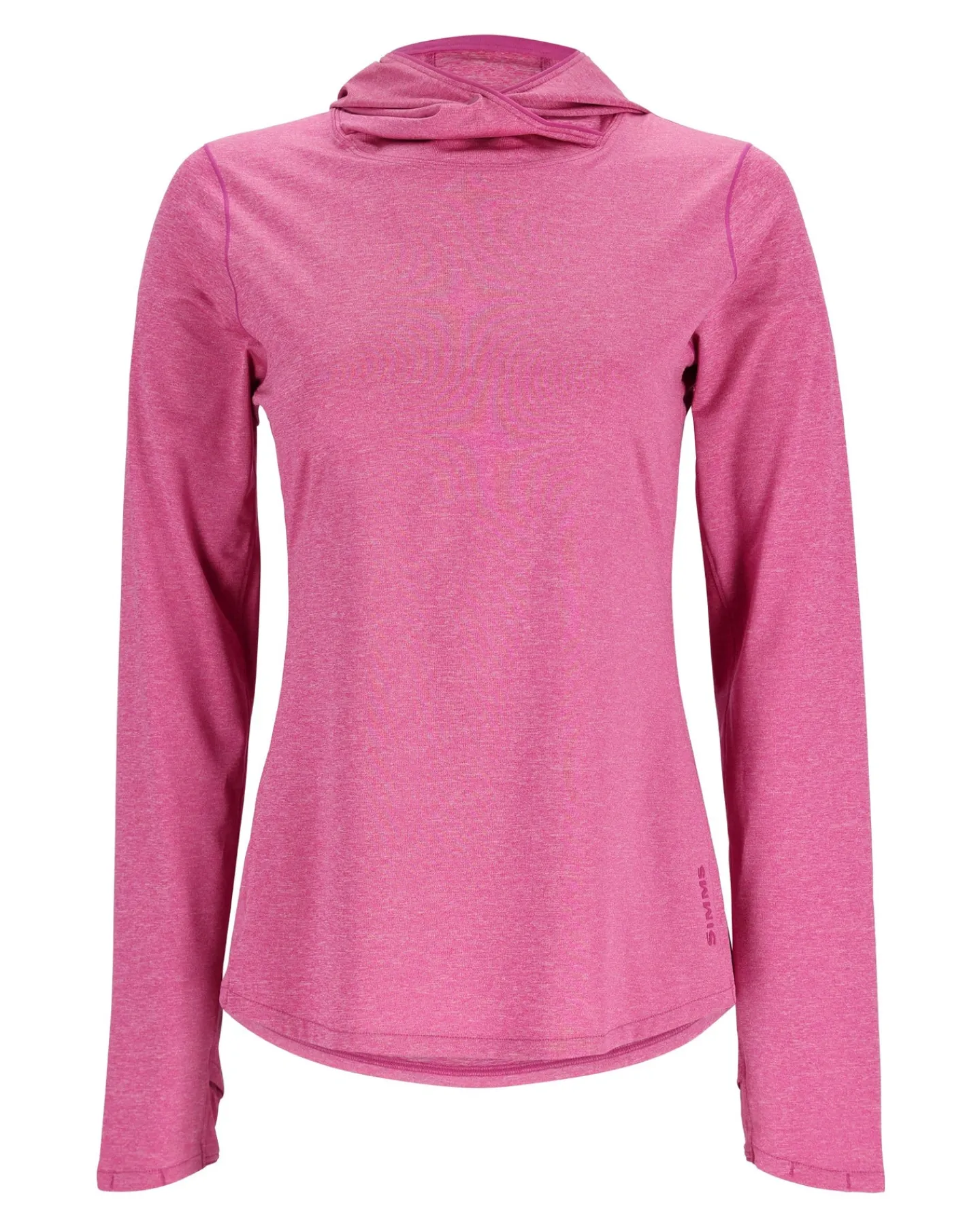 Best Simms Fishing Women's SolarFlex® Hoody Fuchsia Heather