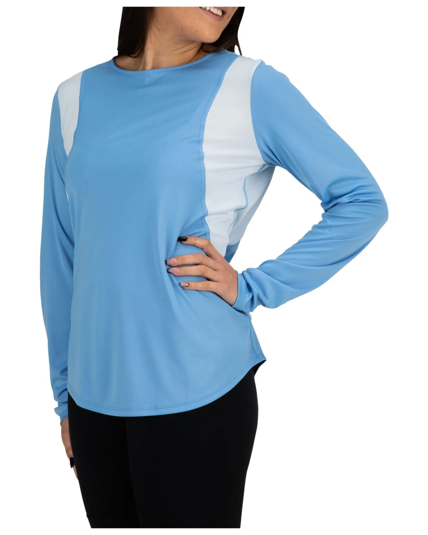 Online Simms Fishing Women's SolarVent Crew