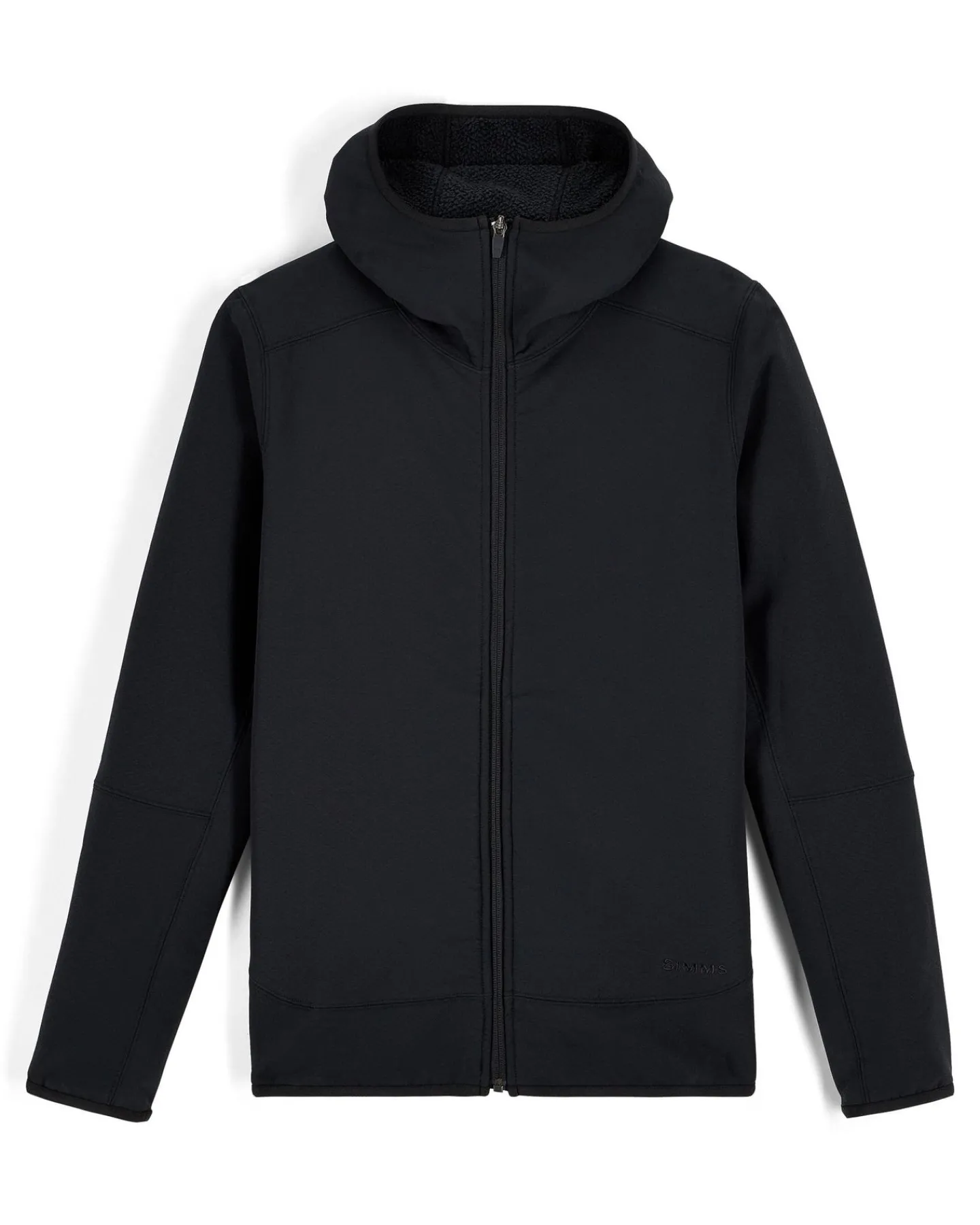 New Simms Fishing Women's Strata 330 Full-Zip Midlayer Hoody Black