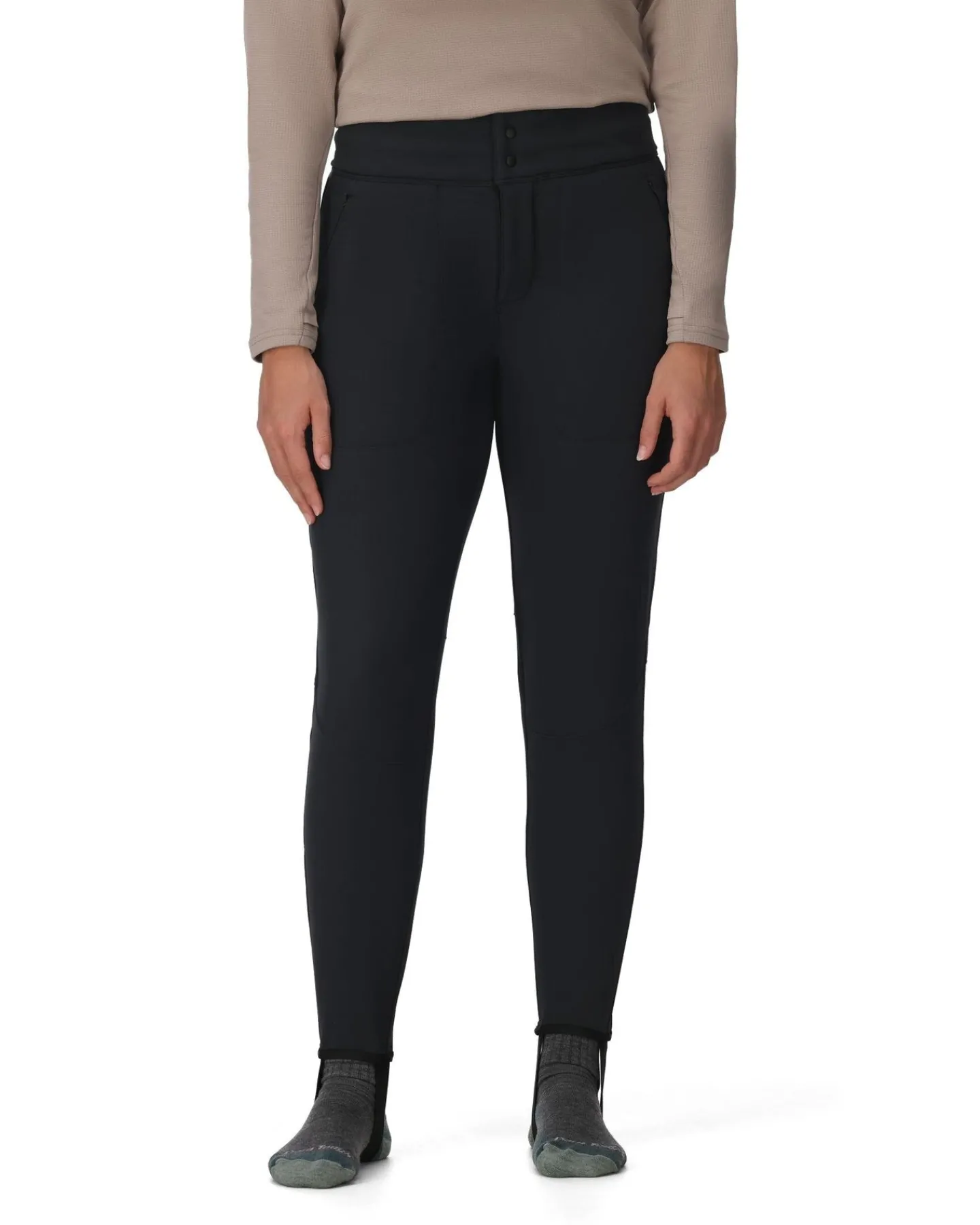 Discount Simms Fishing Women's Strata 330 Midlayer Bottom Black