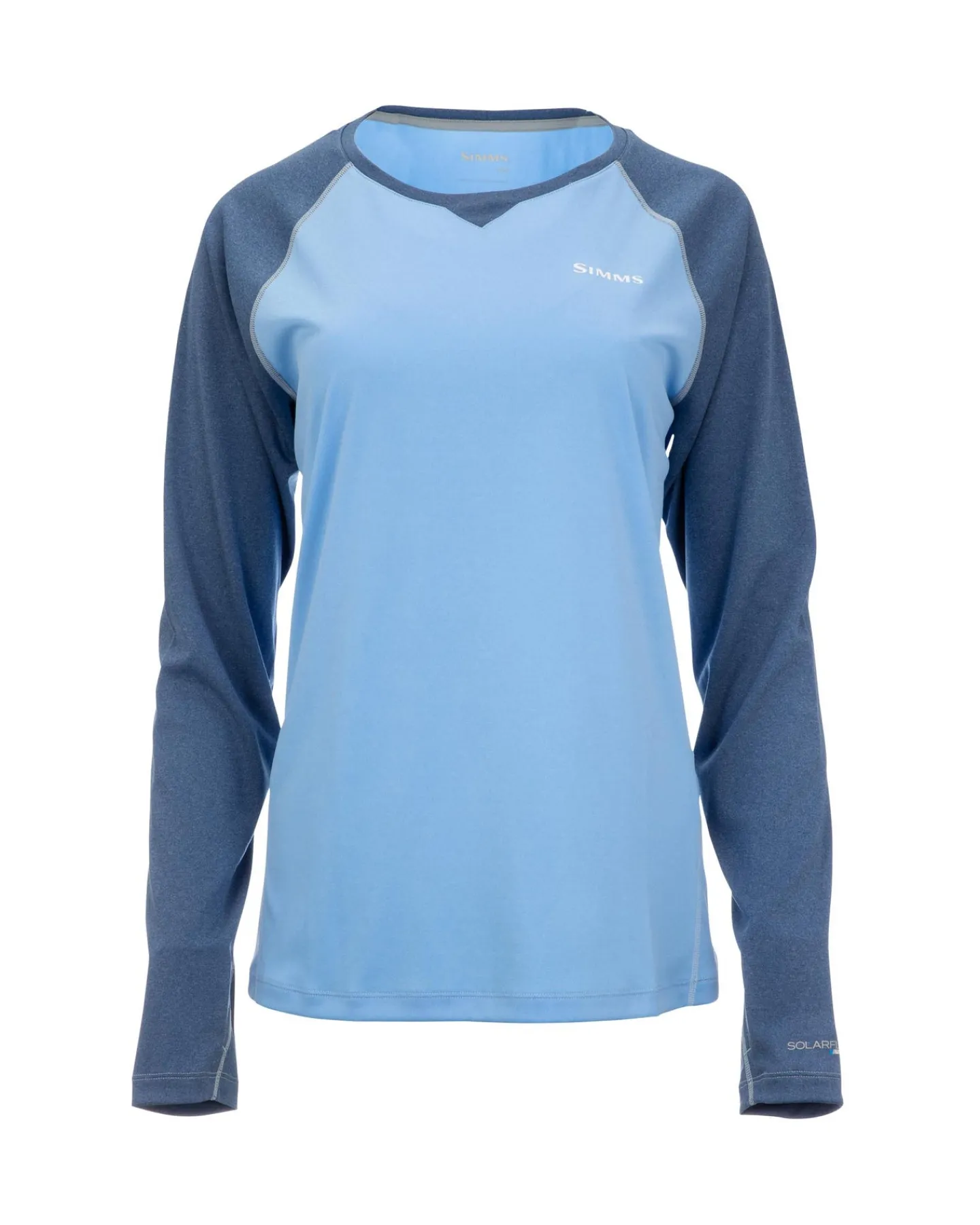 Outlet Simms Fishing Women's Sun Shirt Cornflower Heather
