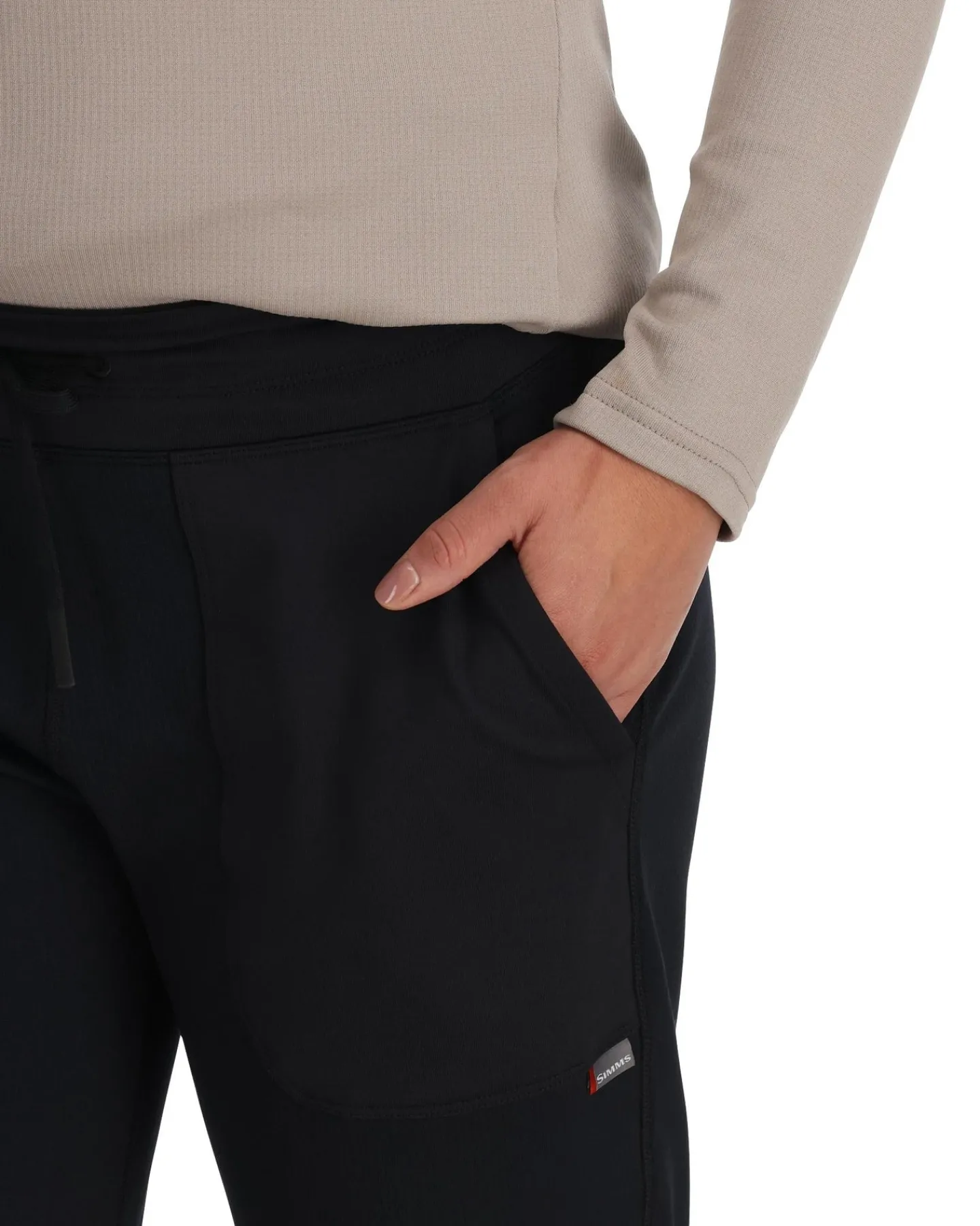 New Simms Fishing Women's Thermal Jogger Black