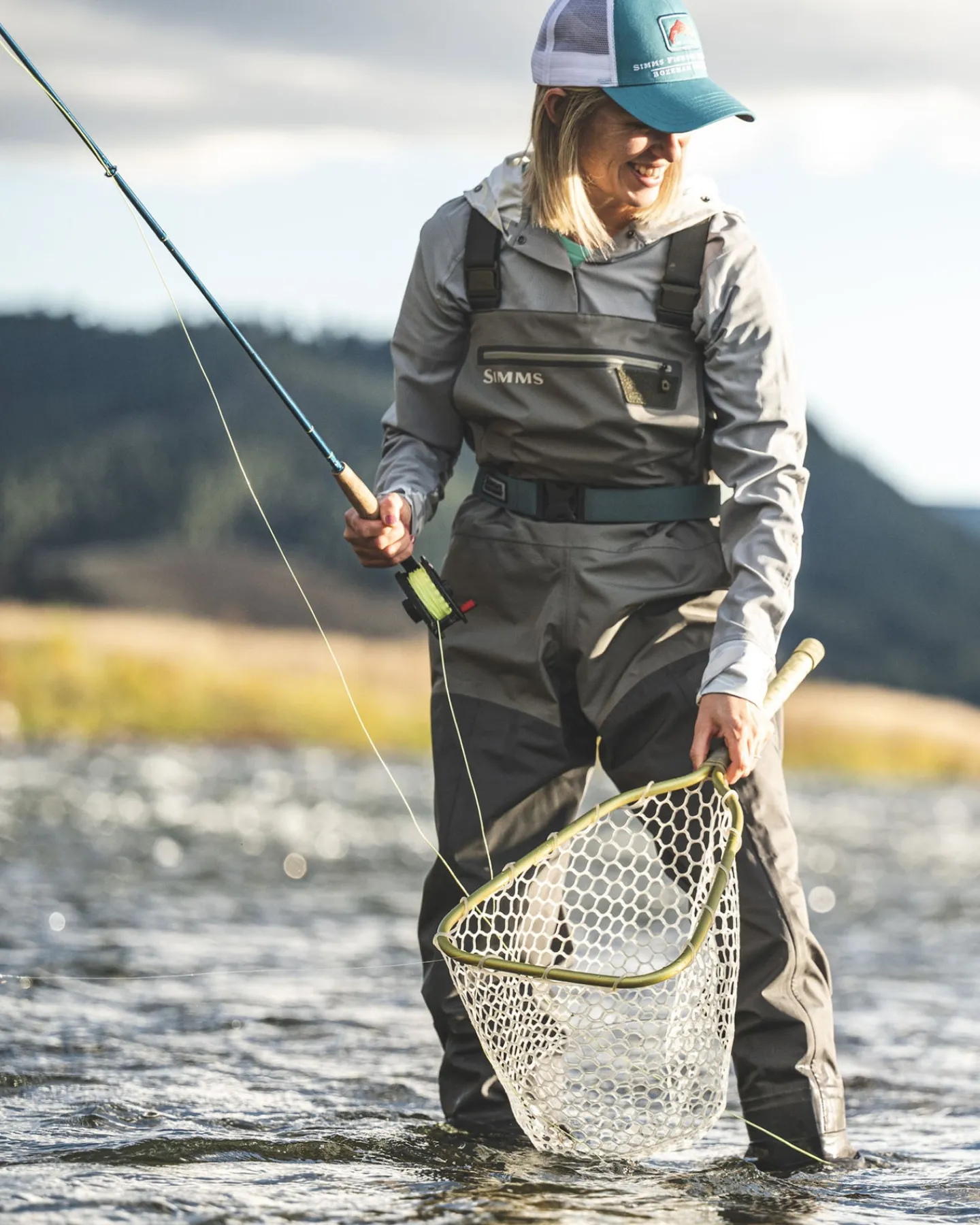 Outlet Simms Fishing Women's Tributary Waders - Stockingfoot Basalt