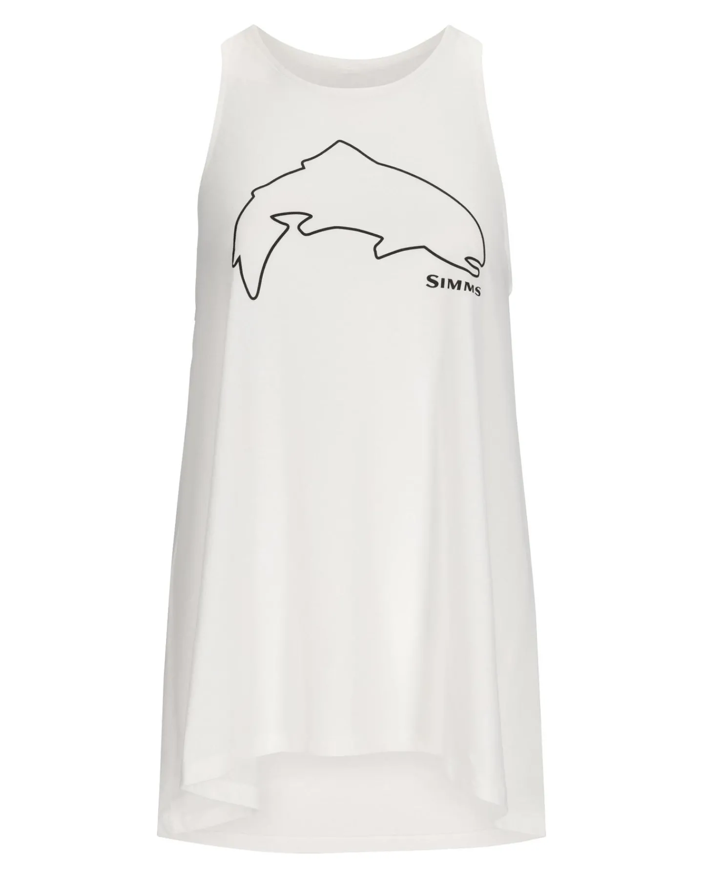 Outlet Simms Fishing Women's Trout Outline Tank Top