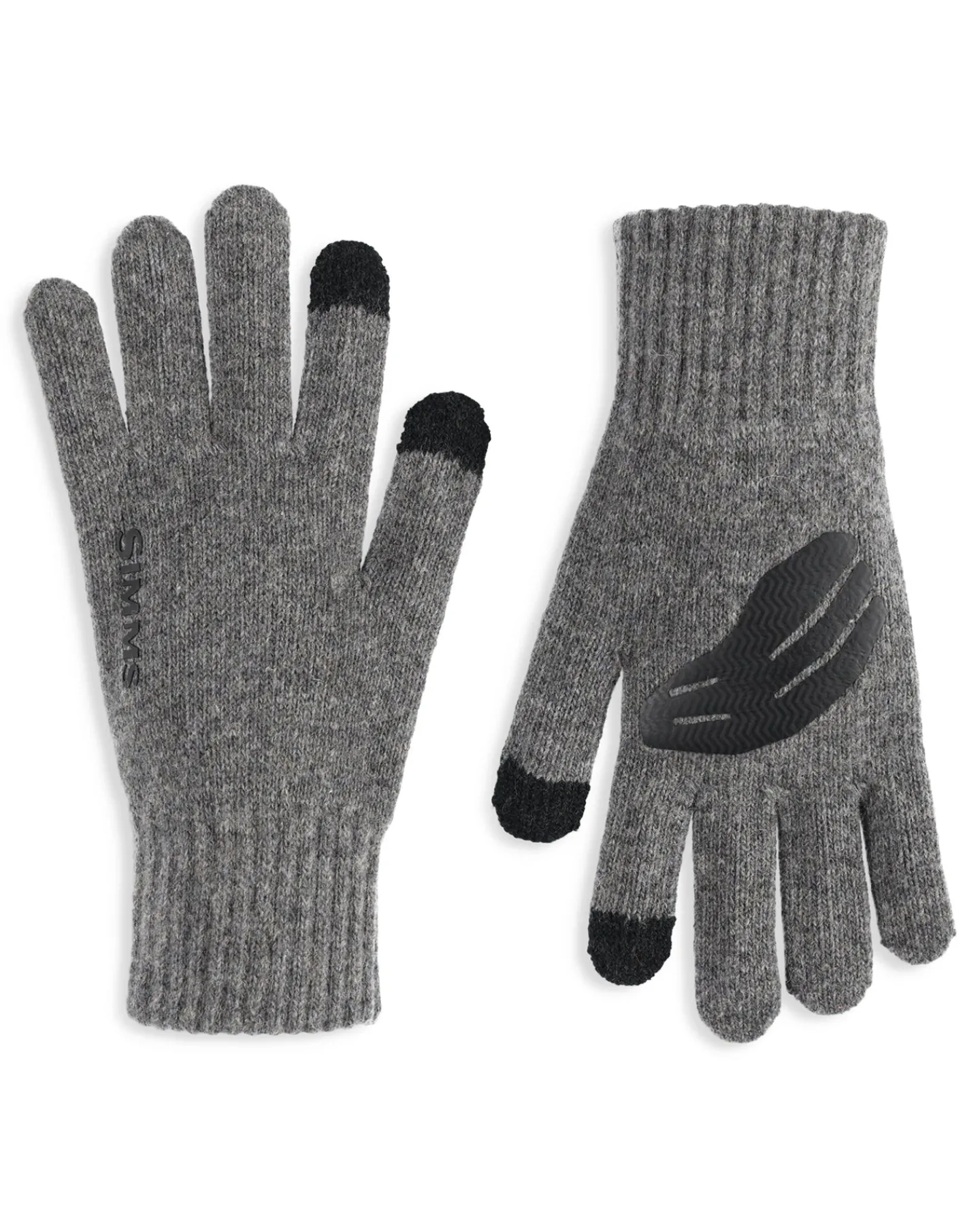 Outlet Simms Fishing Wool Full Finger Glove Steel